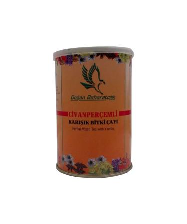 Astra Market Yarrow Herbal Mix Tea 100 Gr Tin Box