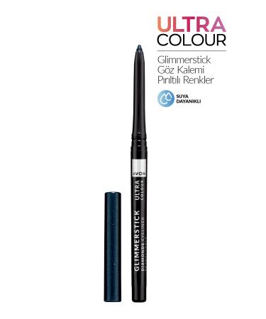 Avon Glimmerstick Shimmering Colors Lift Eye Pencil Black Ice