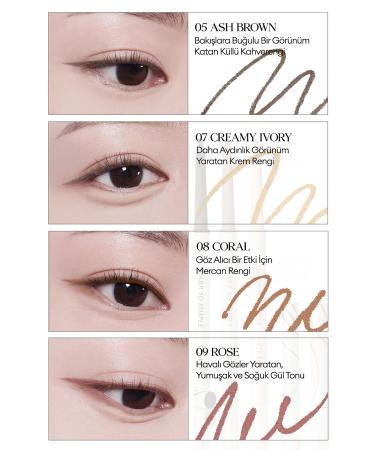 CLIO Waterproof Fine-Tipped Eyeliner CLIO Sharp So Simple Waterproof Pencil Liner(006 Vanilla Beige) - Buy Online on GoSupps.com