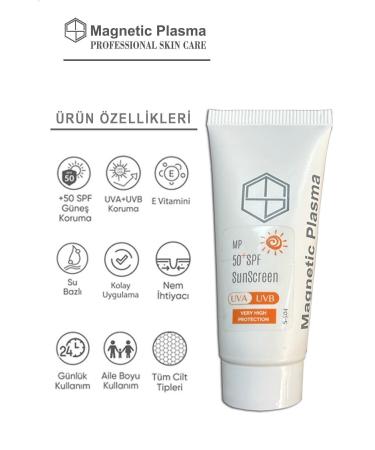 MAGNETIC PLASMA 50ml - Face Sun Cream - High Protection for All Skin Types - Spf50 - Uva-uvb - Buy Online on GoSupps.com