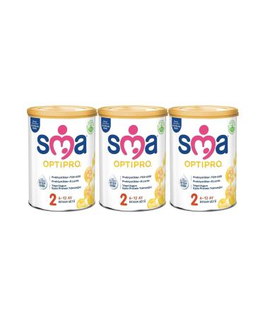 SMA Optipro 800GR No:2 Follow-On Milk (6-12 Months) (Set of 3)