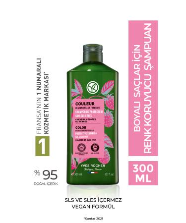 Yves Rocher Color Protective Shampoo that Provides Shine and Softness For Dyed Hair eleg.2769
