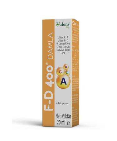 Valens FD 400 DROPS Vitamin and Mineral