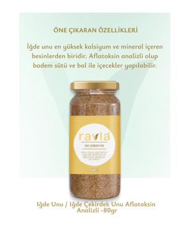 Ravla Oleaster and Seed Flour (Aflatoxin Analysis) - 80g - Buy Online on GoSupps.com