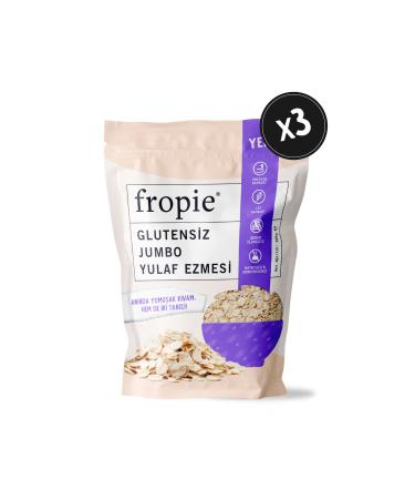FROPIE Gluten-free Jumbo Oatmeal 300 gr x 3 Pieces - Buy Online on GoSupps.com