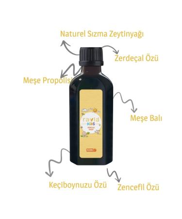 Ravla Kids Propolis Mixture (Hmf Analysis) - 100ml - Buy Online on GoSupps.com