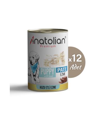 Anatolian Premium Puppy Lamb Pate Lamb Paste Puppy Canned Food 400 gr x 12 Pieces