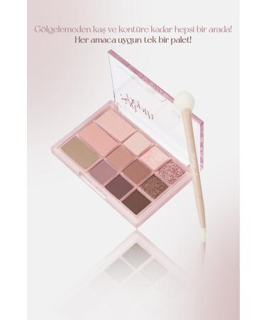 CLIO Multi-Purpose Intensely Pigmented Eyeshadow Palette Shade & Shadow Palette 02 Soft Depth - Buy Online on GoSupps.com