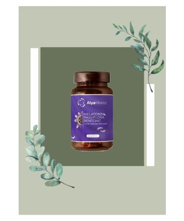 alya mineral MELATONIN PASSIFLORA BENTONITE CAPSULE
