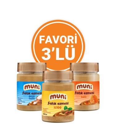 Muni Peanut Butter Favorite 3 Pack
