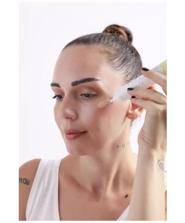 GLOWY Glow Queen Spf50 Tinted Tone Equalizing Brightening Sunscreen Face Cream 40ml - Buy Online on GoSupps.com