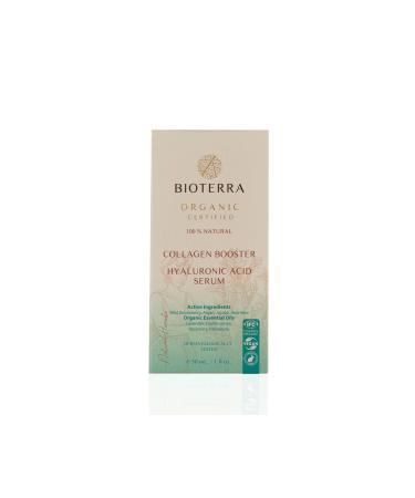 Bioterra Organic Collagen & Hyaluronic Acid Serum 30 ml - Buy Online on GoSupps.com