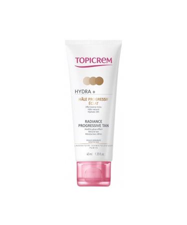 Topicrem Hydra Radiance Progressive Tan 40ml Bronzing Cream