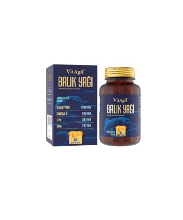 Vitagil Omega 3 1200 Fish Oil 60 Softgel