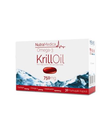 Nutra Medica Nutramedica Krill Oil 750 Mg 30 Capsules