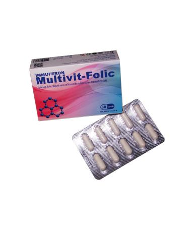 Kuazar la Multivit-Folic 30 Capsules