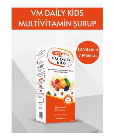 Optivita Multivitamin Children's Syrup 3 Pieces | VM Daily Kids Multivitamin and Mineral for Children - Buy Online on GoSupps.com