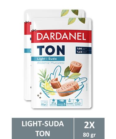 Dardanel Light Tuna Bag 80 gr X 2 Pieces