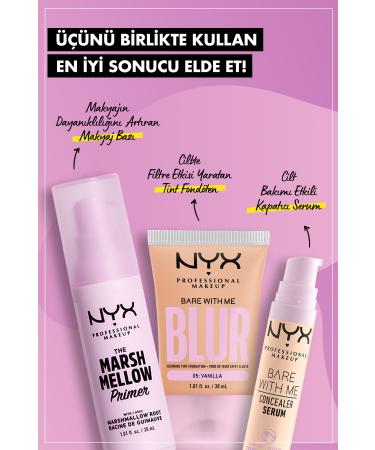 NYX Professional Makeup Blur Tint Skin Filter Effect Foundation - 16 Warm Caramel - Buy Online on GoSupps.com
