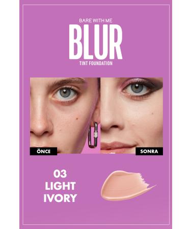 NYX Professional Makeup Blur Tint Skin Filter Effect Foundation - 03 Light Ivory - Buy Online on GoSupps.com