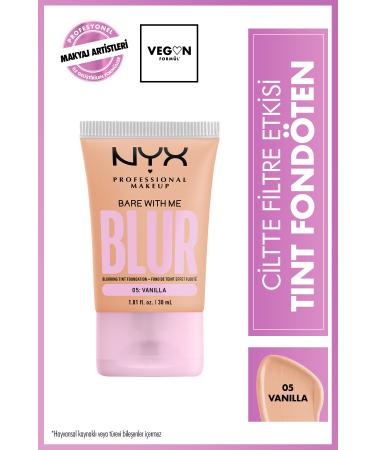 NYX Professional Makeup Blur Tint Skin Filter Effect Foundation - 05 Vanilla
