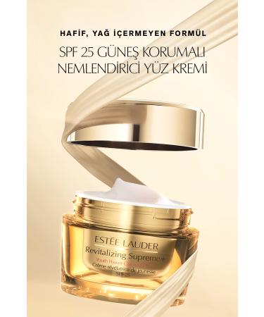 Estee Lauder Revitalizing Supreme+ Multi-Purpose Anti-Aging Moisturizing Face Cream with SPF25 - 50 ml - Buy Online on GoSupps.com