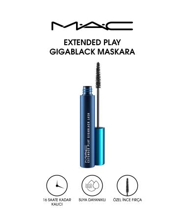 Mac Mascara - Extended Play Gigablack Lash Black 773602282852
