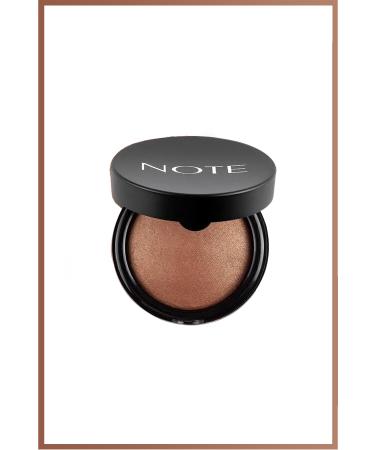 Note Cosmetics Baked Powder Shimmering Finish Baked Powder - 03 Caramel Cake - Buy Online on GoSupps.com