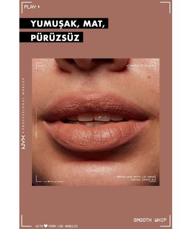 NYX Professional Makeup Smooth Whip Creamy Liquid Matte Lipstick - Pancake Stacks - Buy Online on GoSupps.com