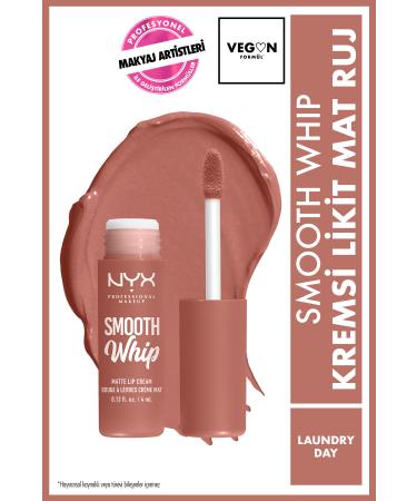 NYX Professional Makeup Smooth Whip Creamy Liquid Matte Lipstick - Laundry Day