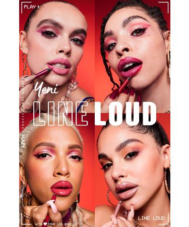 NYX Professional Makeup Line Loud Lip Pencil - 18 Evil Genius - Buy Online on GoSupps.com