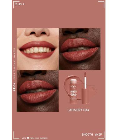 NYX Professional Makeup Smooth Whip Creamy Liquid Matte Lipstick - Laundry Day - Buy Online on GoSupps.com