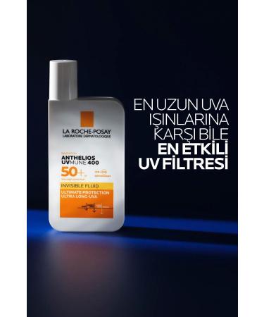 La Roche Posay Anthelios Invisible Fluid Spf 50 Sun Cream 50 Ml - Buy Online on GoSupps.com