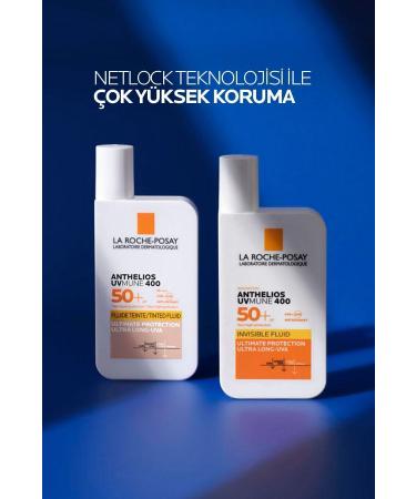 La Roche Posay Anthelios Invisible Fluid Spf 50 Sun Cream 50 Ml - Buy Online on GoSupps.com