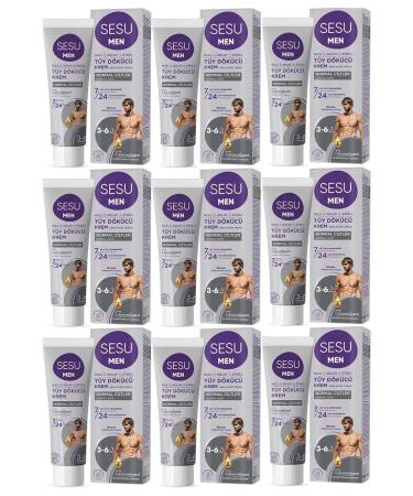 Sesu Hair Removal Cream For Men 100ML (Set of 9)