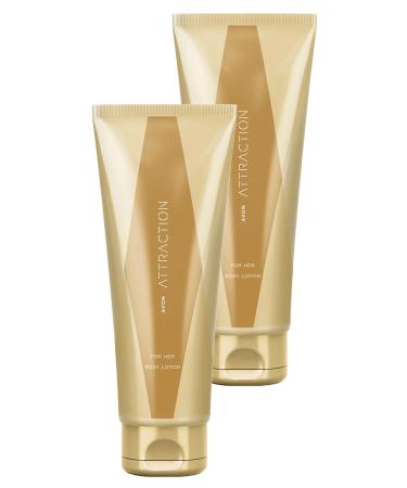 Avon Attraction Women Body Lotion 125 Ml. Set of Two