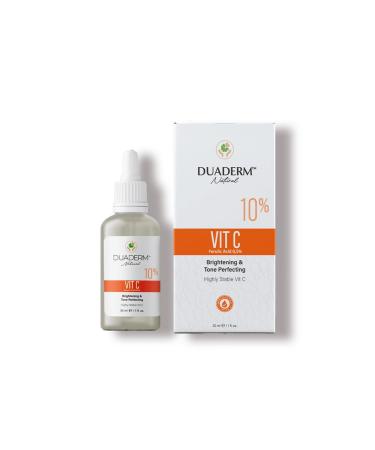 Duaderm Natural Brightening and Tone Equalizing Vitamin C Serum 30ml - Buy Online on GoSupps.com