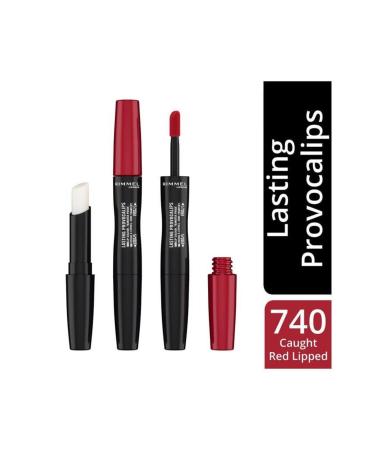 Rimmel London PROVOCALIPS LIQUID LIPSTICK CAUGHT RED LIPPED 740 - Buy Online on GoSupps.com
