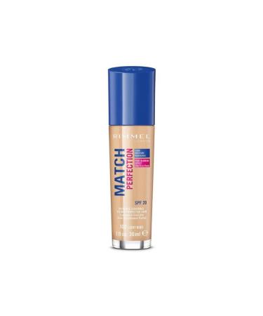 Rimmel London MATCH PERFECTION FOUNDATION NO:102 LIGHT NUDE