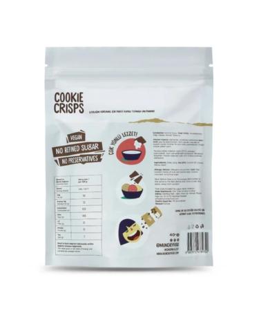 MUNCHEY 12-pack Cookie Crisps 40 gr - Buy Online on GoSupps.com