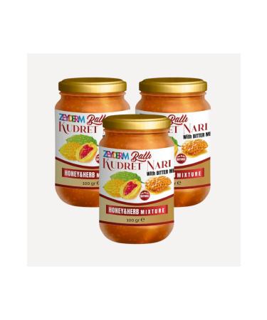Zeyderm Honeyed Pomegranate 3-Pack - 100 gr (NATURAL SOUR TASTE) - Buy Online on GoSupps.com