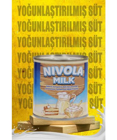 NIVOLA MILK CONDENSED MILK CREAM 370 gr - Buy Online on GoSupps.com
