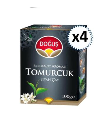 Do u Tomurcuk Bergamot Flavored Black Tea 100 gr (BOX) X 4 Pieces