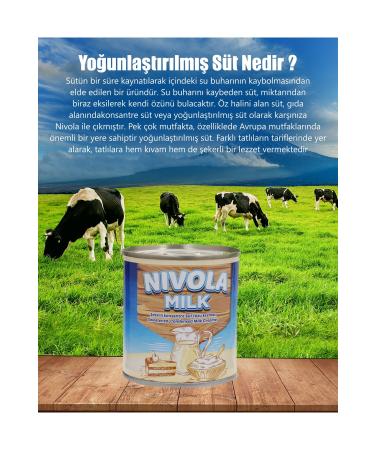 NIVOLA MILK CONDENSED MILK CREAM 370 gr - Buy Online on GoSupps.com