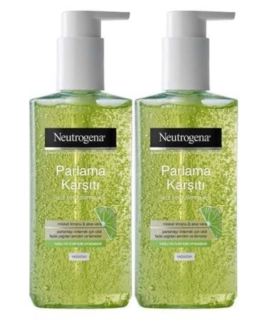 Neutrogena Visibly Clear Pore&Shine Cleansing Gel 200ML (Anti-Shine) (Set of 2)