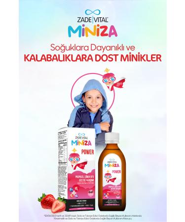 Zade Vital Miniza Child Power Propolis Black Cumin (1 Box) 150ml