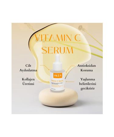 Inza 2-vitamin C-serum Brightening and Tone Equalizing Care Serum 30 ml - Buy Online on GoSupps.com