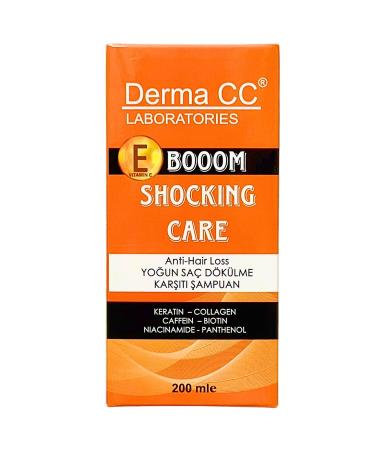 Derma CC LABORATORIES Booom Shocking Intensive Anti-Hair Loss Shampoo 200 Ml - Buy Online on GoSupps.com