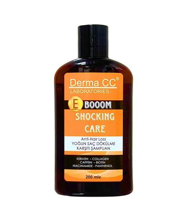 Derma CC LABORATORIES Booom Shocking Intensive Anti-Hair Loss Shampoo 200 Ml - Buy Online on GoSupps.com