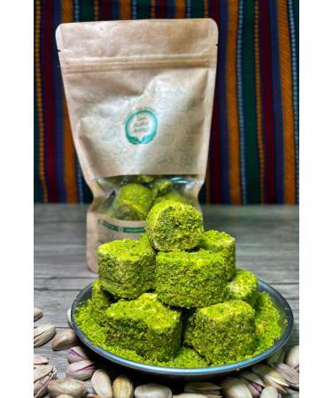 Gazisofraantep Sultan Turkish Delight with Pistachio Powder 500 gr